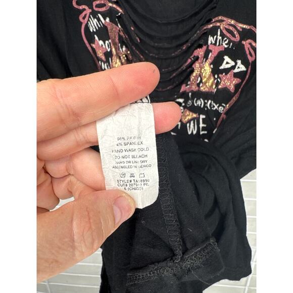 Love J USA Women's Graphic Top size women's small - Picture 5 of 6